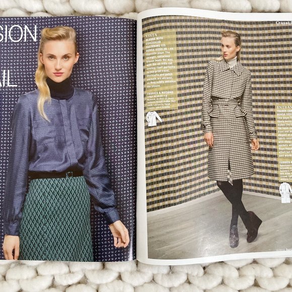 Burda Style Magazine 12/2013 English Uncut Sewing Patterns - Picture 10 of 12